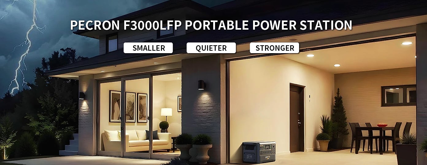 Pecron F3000LFP 3072Wh Portable Power Station Solar — build progress