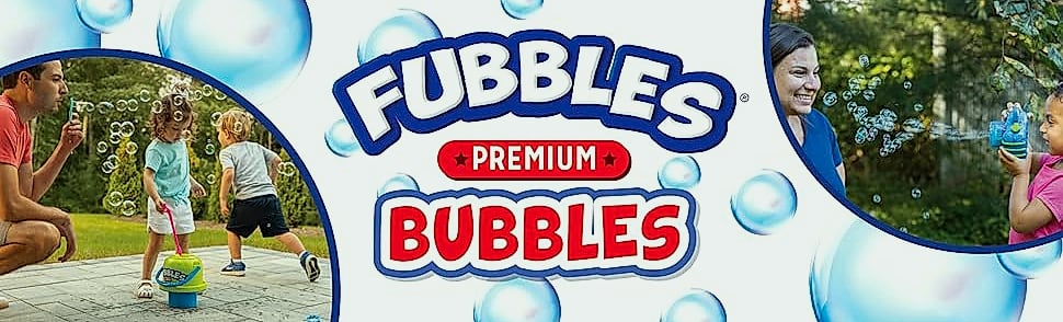 Little Kids Fubbles 64oz Bubble Solution Refill — package contents