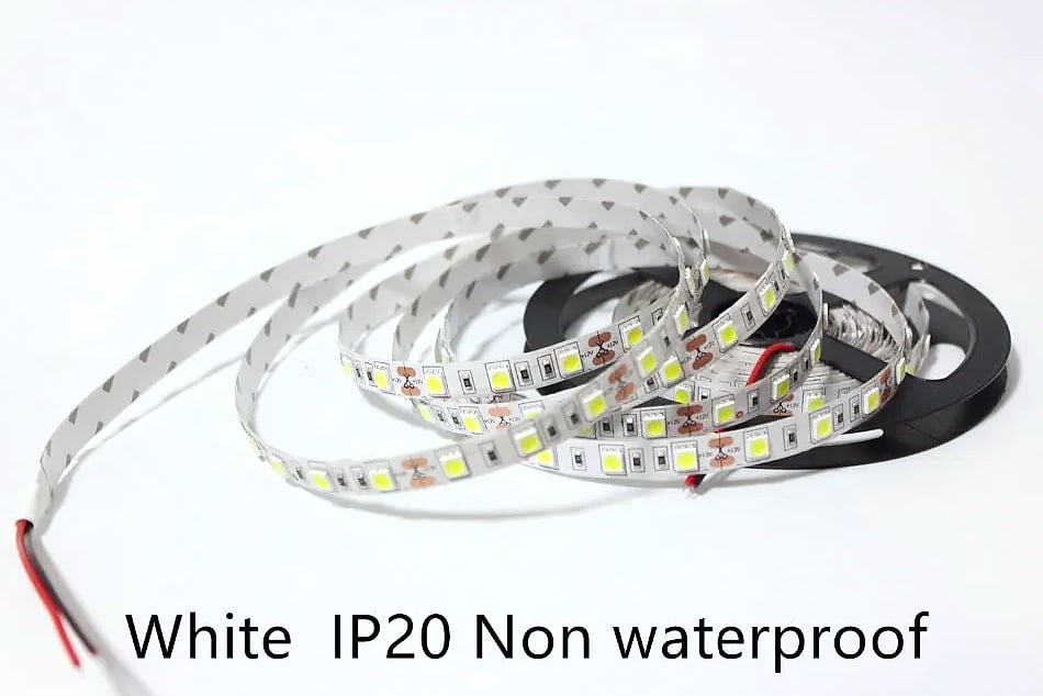 taslauk 5M 5050 SMD LED Strip RGB RGBW RGBWW 12V 24V — close-up details