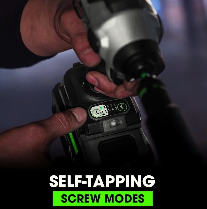 Kankeirr 24V Brushless Impact Driver with 2500 In-Lbs Torque — feature highlights