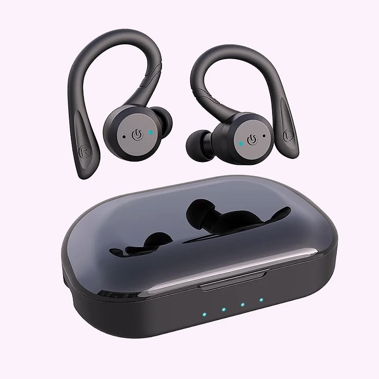 GDLYL Waterproof Bluetooth Earbuds IPX7 TWS Wireless Headset — interior detail