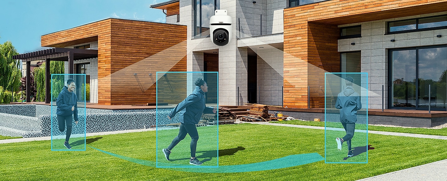 Tapo C500 1080p Outdoor Pan/Tilt Wi-Fi Camera with 360 View — assembled view