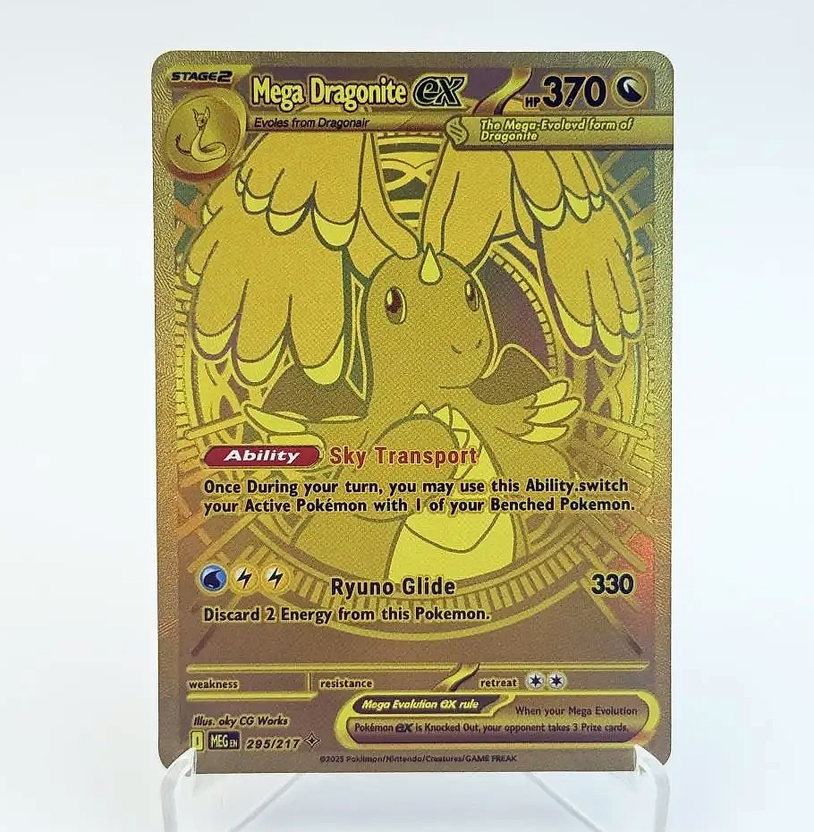 Keeppley Pokemon Mega Dream ex Phantasmal Flames Card Set — close-up details