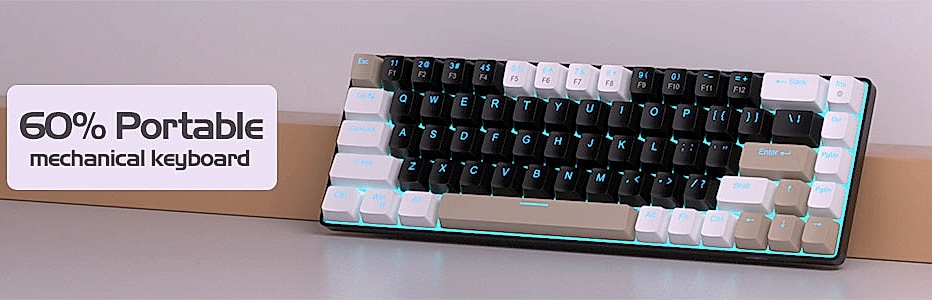 MageGee MK-Box 68-Key Mechanical Gaming Keyboard Compact — build progress