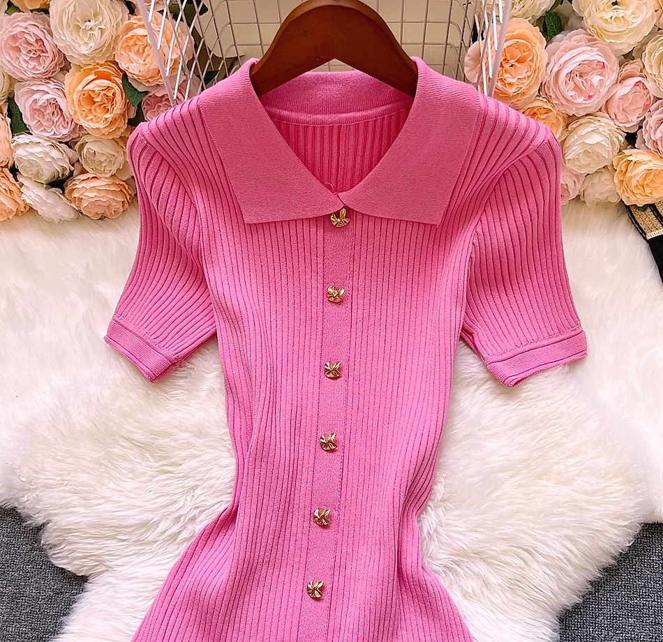 YUOOMUOO Patchwork Knit Long Dress Women Spring Summer — assembled view