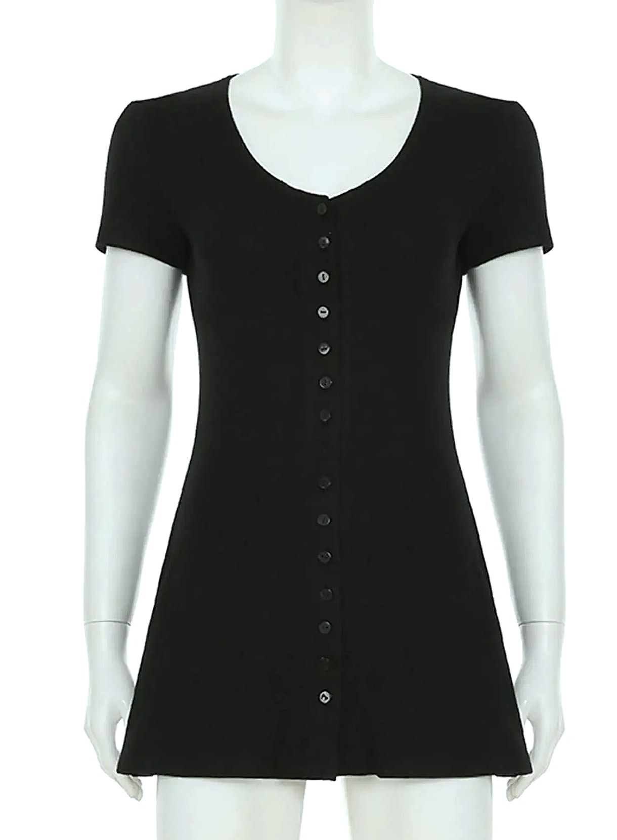 Yamycka MK-28735 Black Bodycon Mini Dress — package contents
