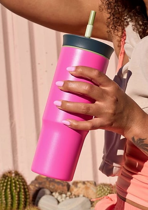 Owala SmoothSip Slider 12 oz Insulated Travel Coffee Mug — size comparison