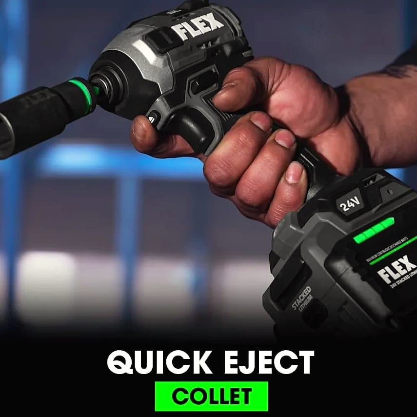 Kankeirr 24V Brushless Impact Driver with 2500 In-Lbs Torque — scale reference