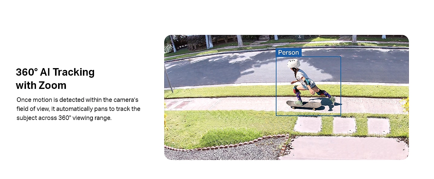 Tapo C500 1080p Outdoor Pan/Tilt Wi-Fi Camera with 360 View — side view