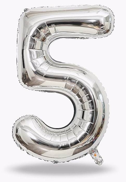 Lingqiang 40 Inch Number 1 Balloon Beige Foil Party — feature highlights