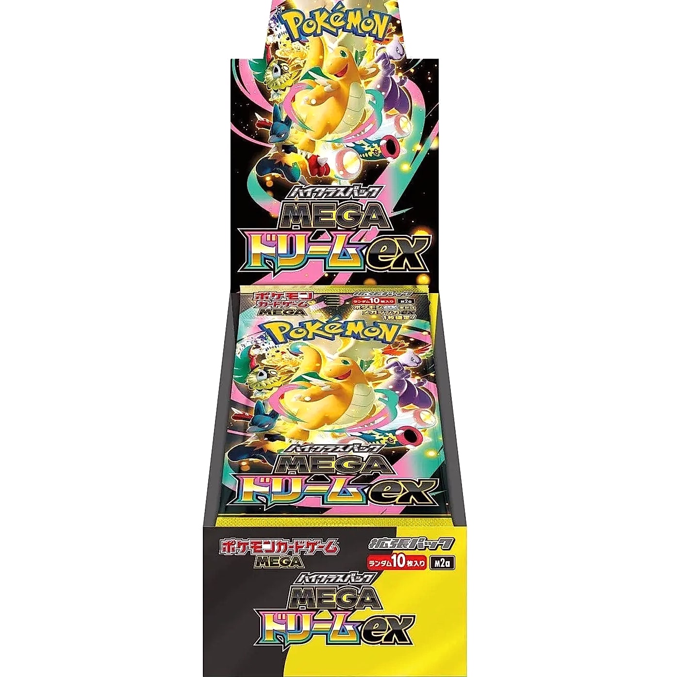KAYOU Pokemon TCG M2a JP Edition Mega Dream Ex Golden Box — scale reference