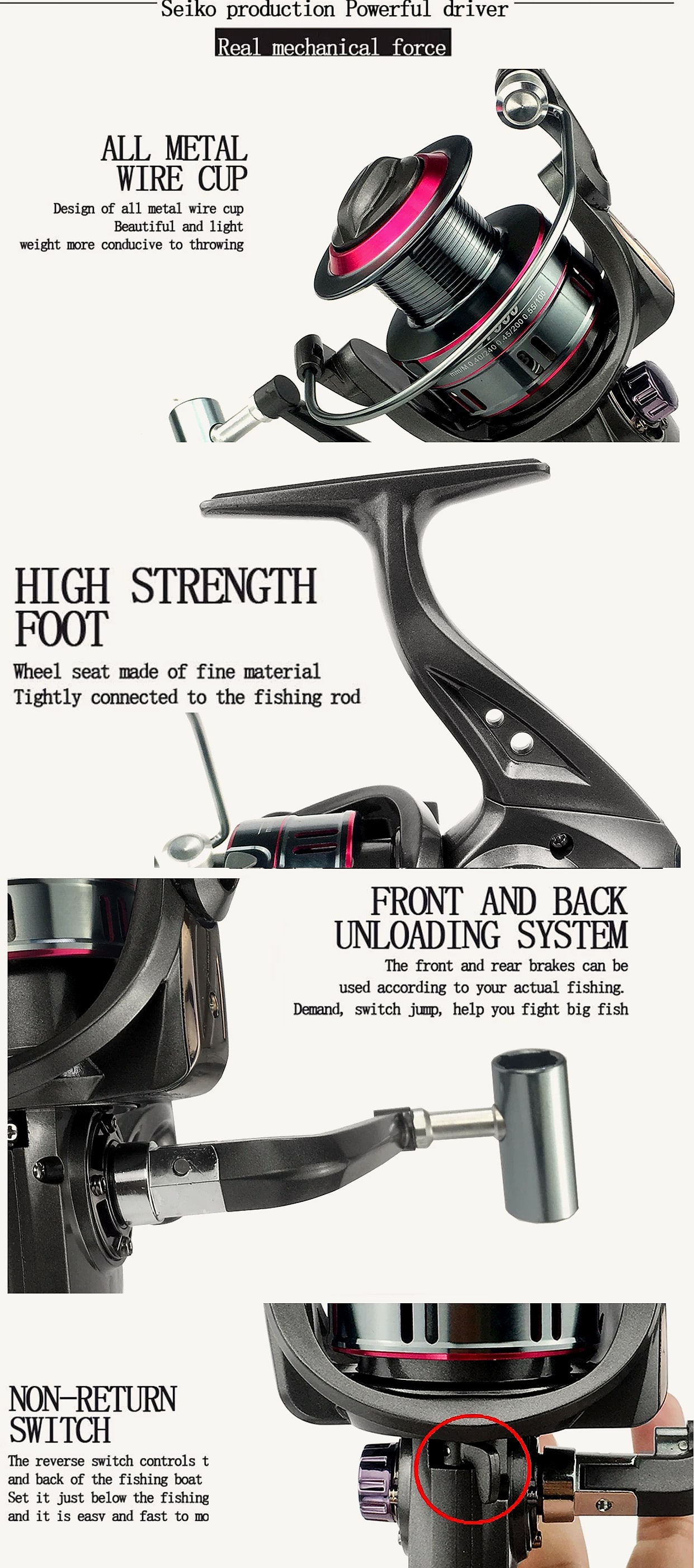 GHOTDA Telescopic Fishing Rod and Reel Combo 1.8-3.6m — assembled view