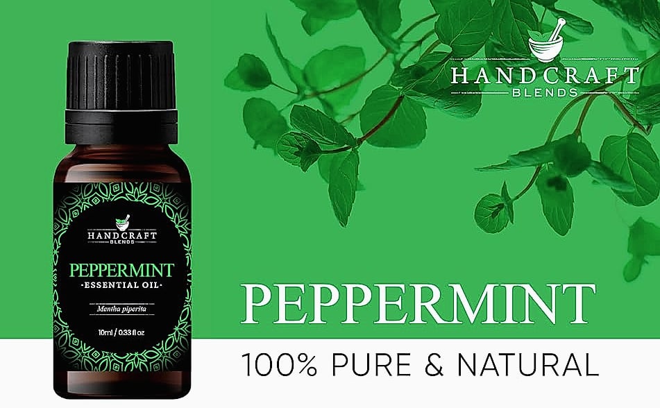 Handcraft Blends Peppermint Essential Oil 4 Fl Oz — parts overview