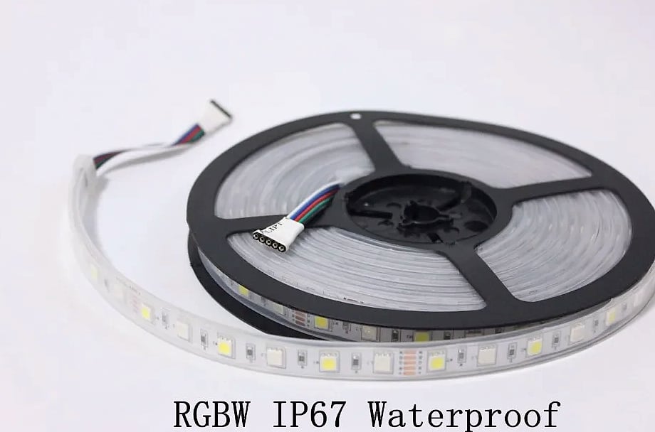 taslauk 5M 5050 SMD LED Strip RGB RGBW RGBWW 12V 24V — build progress