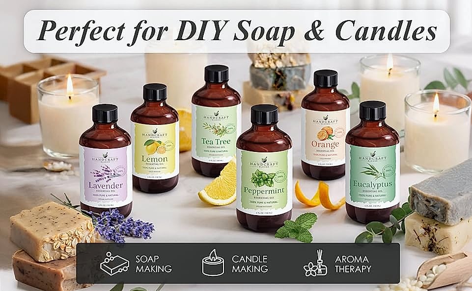 Handcraft Blends Peppermint Essential Oil 4 Fl Oz — close-up details