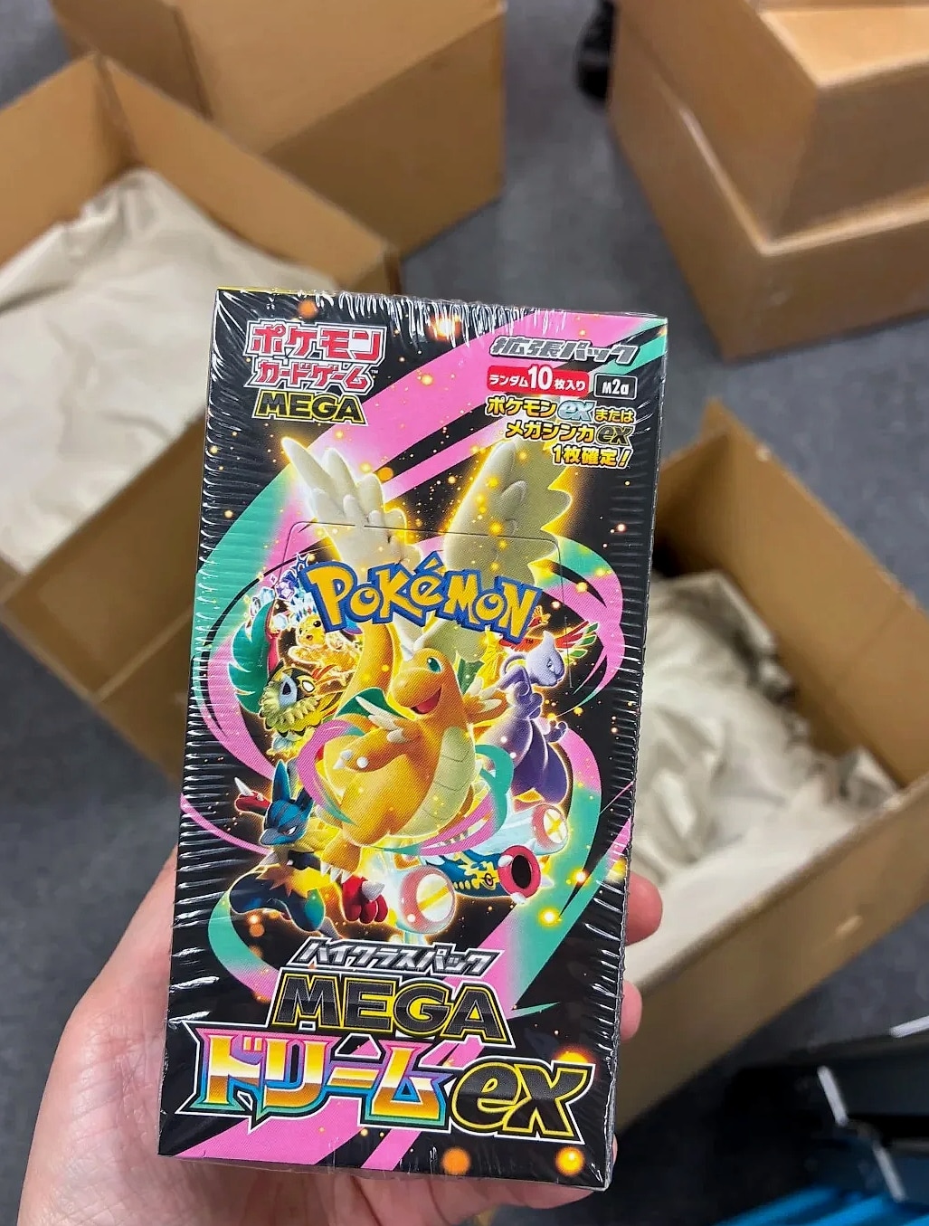 KAYOU Pokemon TCG M2a JP Edition Mega Dream Ex Golden Box — assembled view