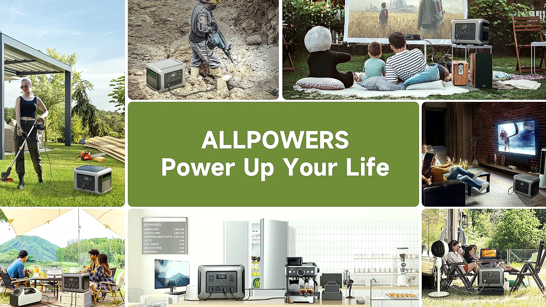 ALLPOWERS R2500 Portable Power Station 1920Wh LiFePO4 — interior detail