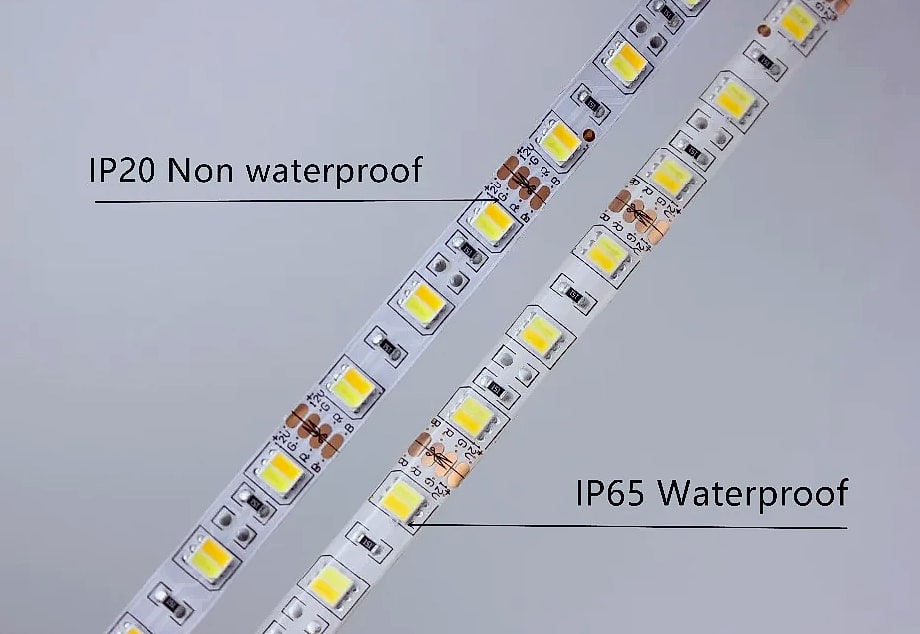 taslauk 5M 5050 SMD LED Strip RGB RGBW RGBWW 12V 24V — parts overview