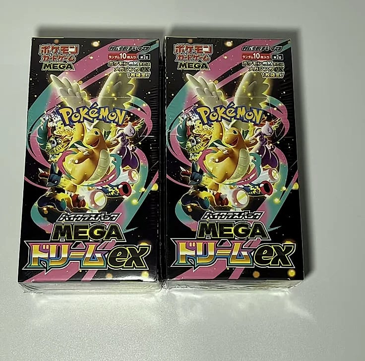 KAYOU Pokemon TCG M2a JP Edition Mega Dream Ex Golden Box — package contents