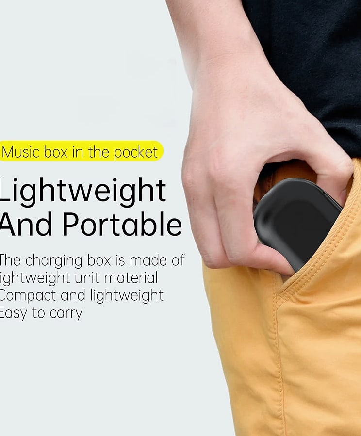 GDLYL Waterproof Bluetooth Earbuds IPX7 TWS Wireless Headset — close-up details