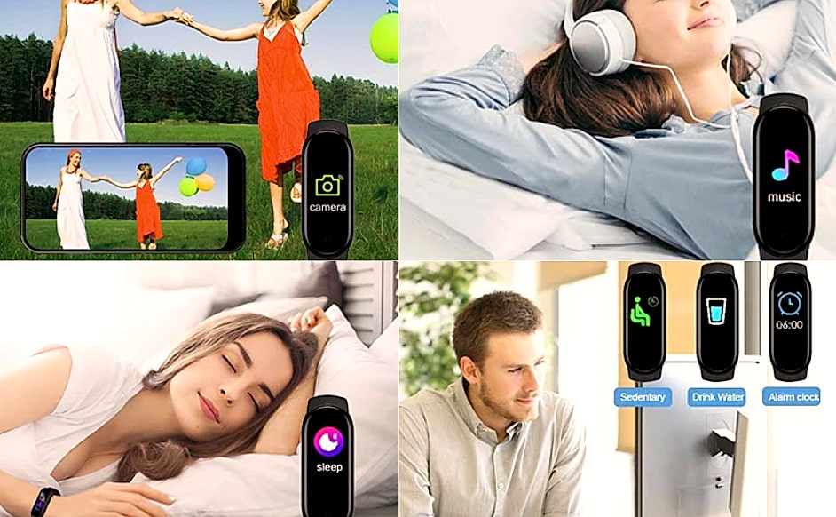 THE PERFECT PART Smart Watch Fitness Tracker Blood Pressure — feature highlights