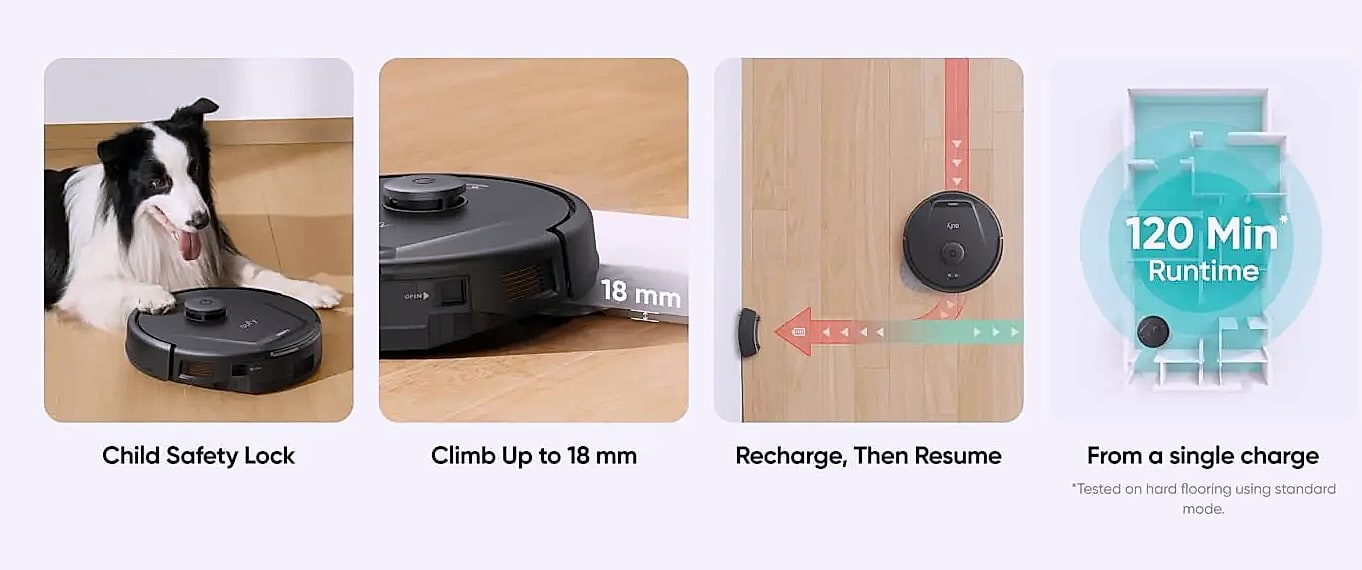 eufy L60 Robot Vacuum with Self-Empty Station — package contents