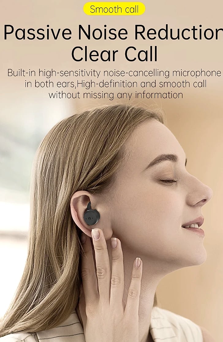 GDLYL Waterproof Bluetooth Earbuds IPX7 TWS Wireless Headset — parts overview