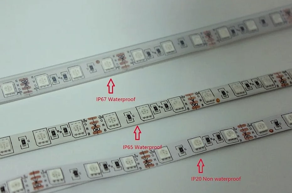 taslauk 5M 5050 SMD LED Strip RGB RGBW RGBWW 12V 24V — feature highlights
