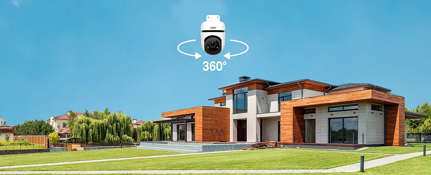 Tapo C500 1080p Outdoor Pan/Tilt Wi-Fi Camera with 360 View — package contents