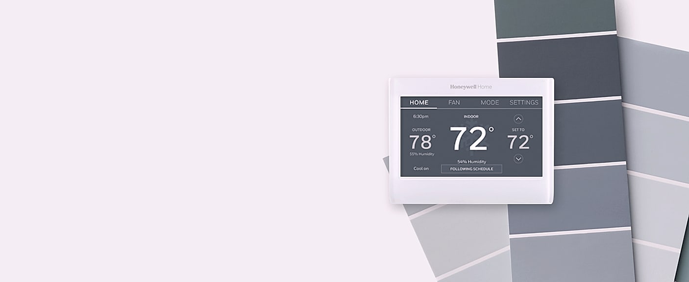 Honeywell Home RTH9585WF1004 Wi-Fi Smart Color Thermostat — scale reference