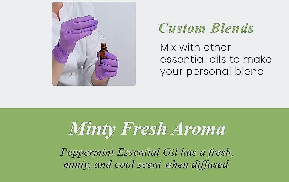 Handcraft Blends Peppermint Essential Oil 4 Fl Oz — feature highlights