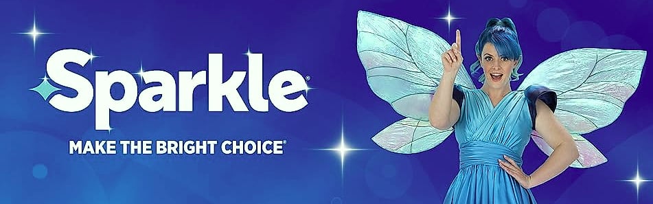 Sparkle Pick-A-Size Paper Towels, 6 Double Rolls, 2-Ply — package contents