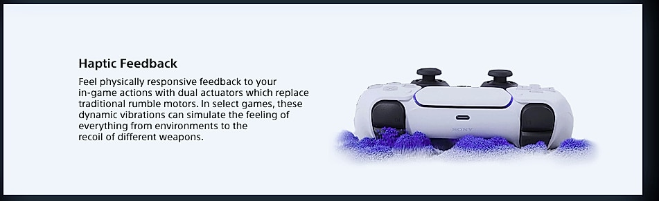 PlayStation DualSense Wireless Controller Midnight Black — close-up details