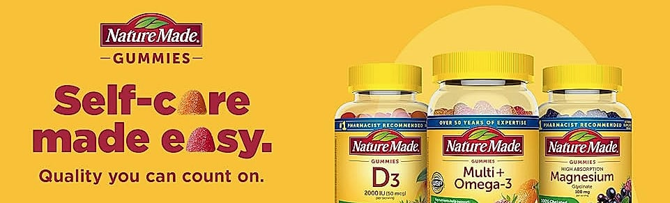 Nature Made Women's Multivitamin with Omega-3 Gummies, 150 — package contents