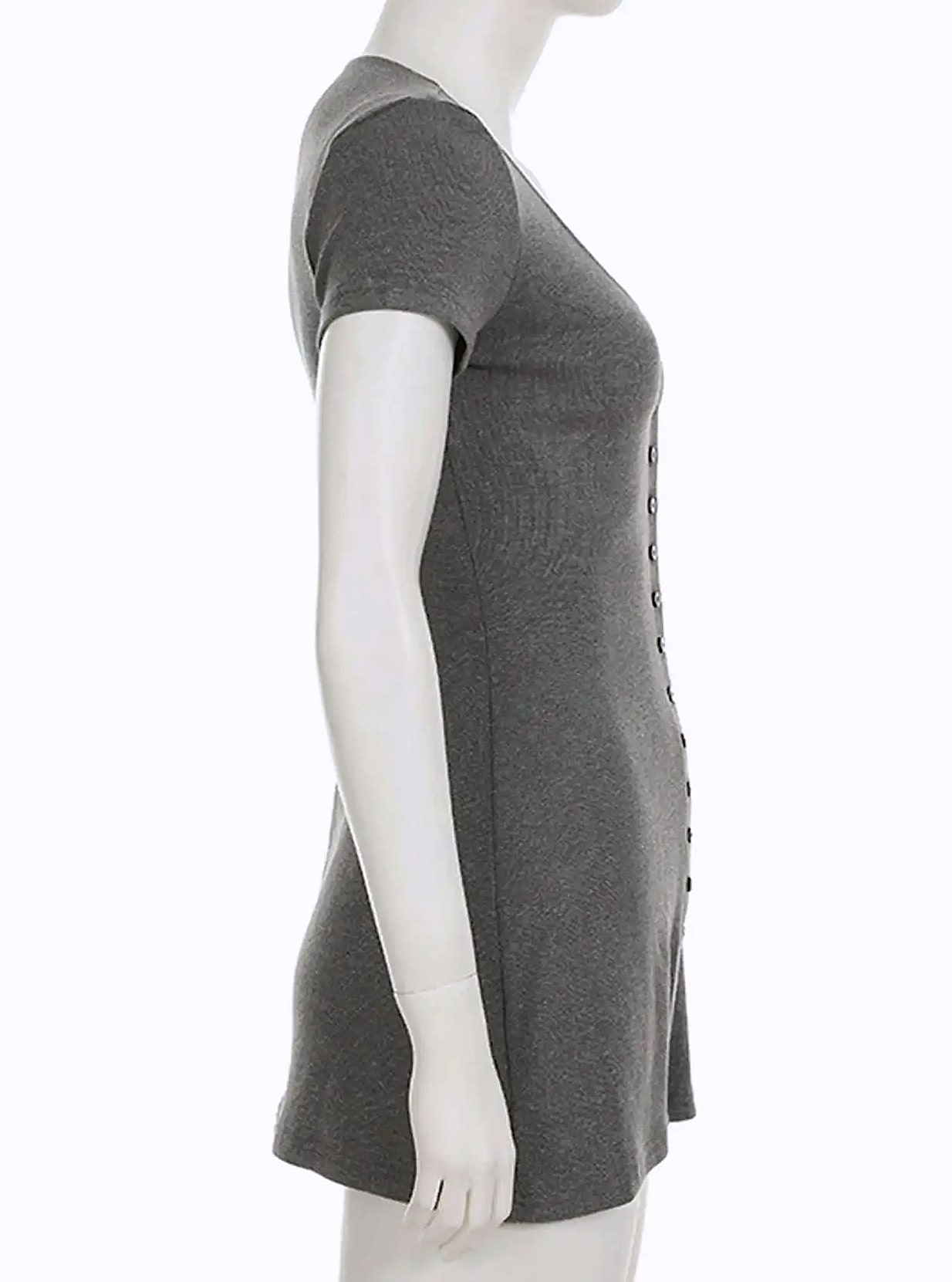 Yamycka MK-28735 Black Bodycon Mini Dress — size comparison