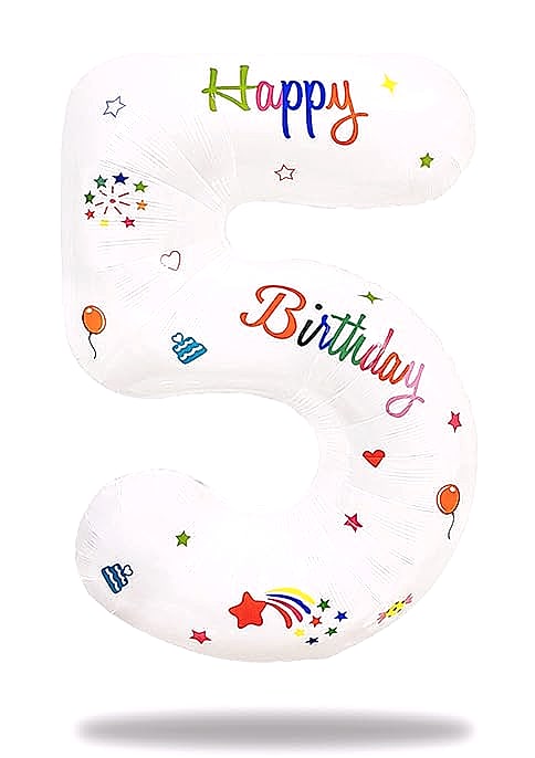 Lingqiang 40 Inch Number 1 Balloon Beige Foil Party — scale reference