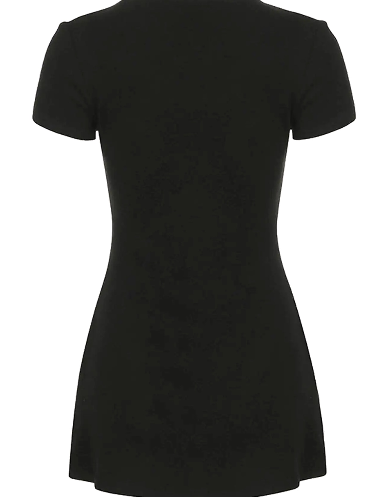 Yamycka MK-28735 Black Bodycon Mini Dress — feature highlights
