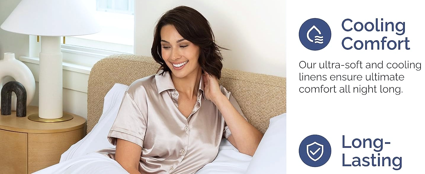 CGK Unlimited Queen Sheet Set with Deep Pockets and Soft — assembled view