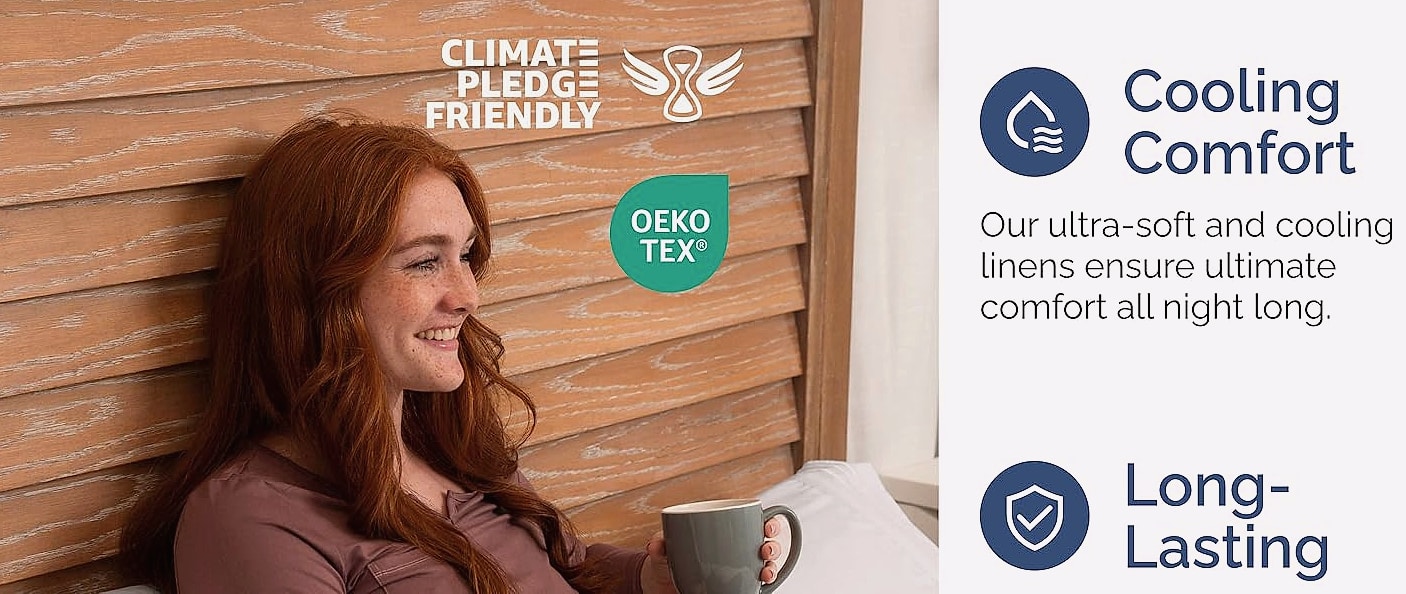 CGK Unlimited Queen Sheet Set with Deep Pockets and Soft — parts overview