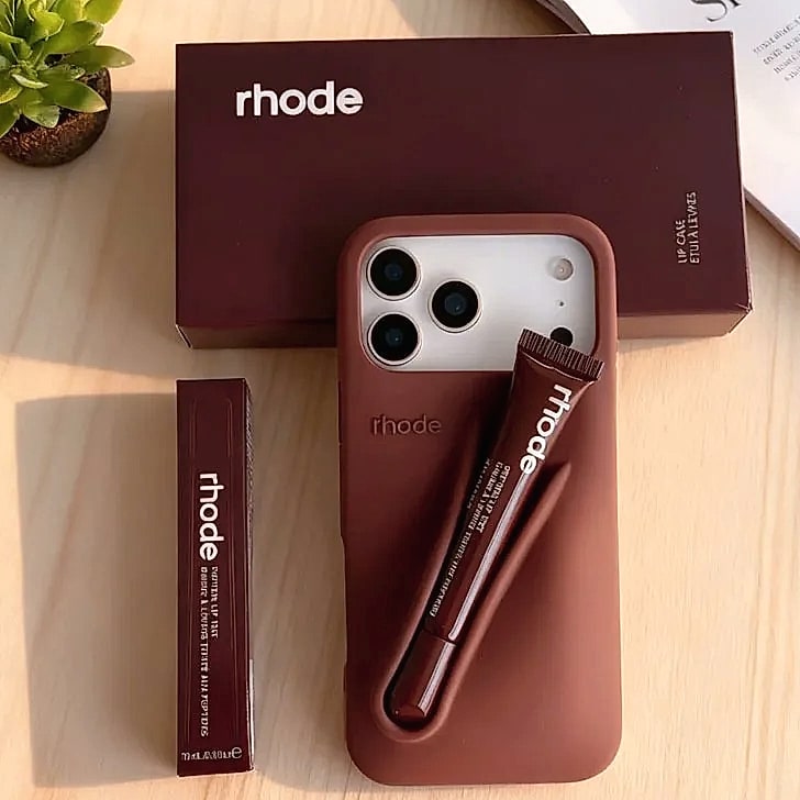 RHODE Lemontini Silicone Phone Case for iPhone — feature highlights