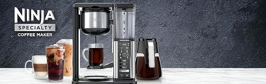 Ninja CM401 Specialty Coffee Maker with Frother — package contents
