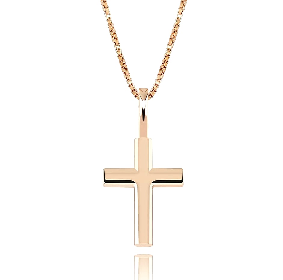 TOPGRILLZ 925 Sterling Silver Ice Zircon Cross Pendant — parts overview