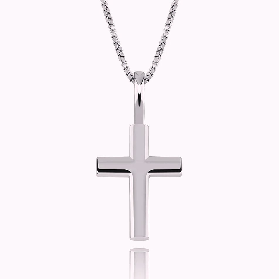 TOPGRILLZ 925 Sterling Silver Ice Zircon Cross Pendant — build progress