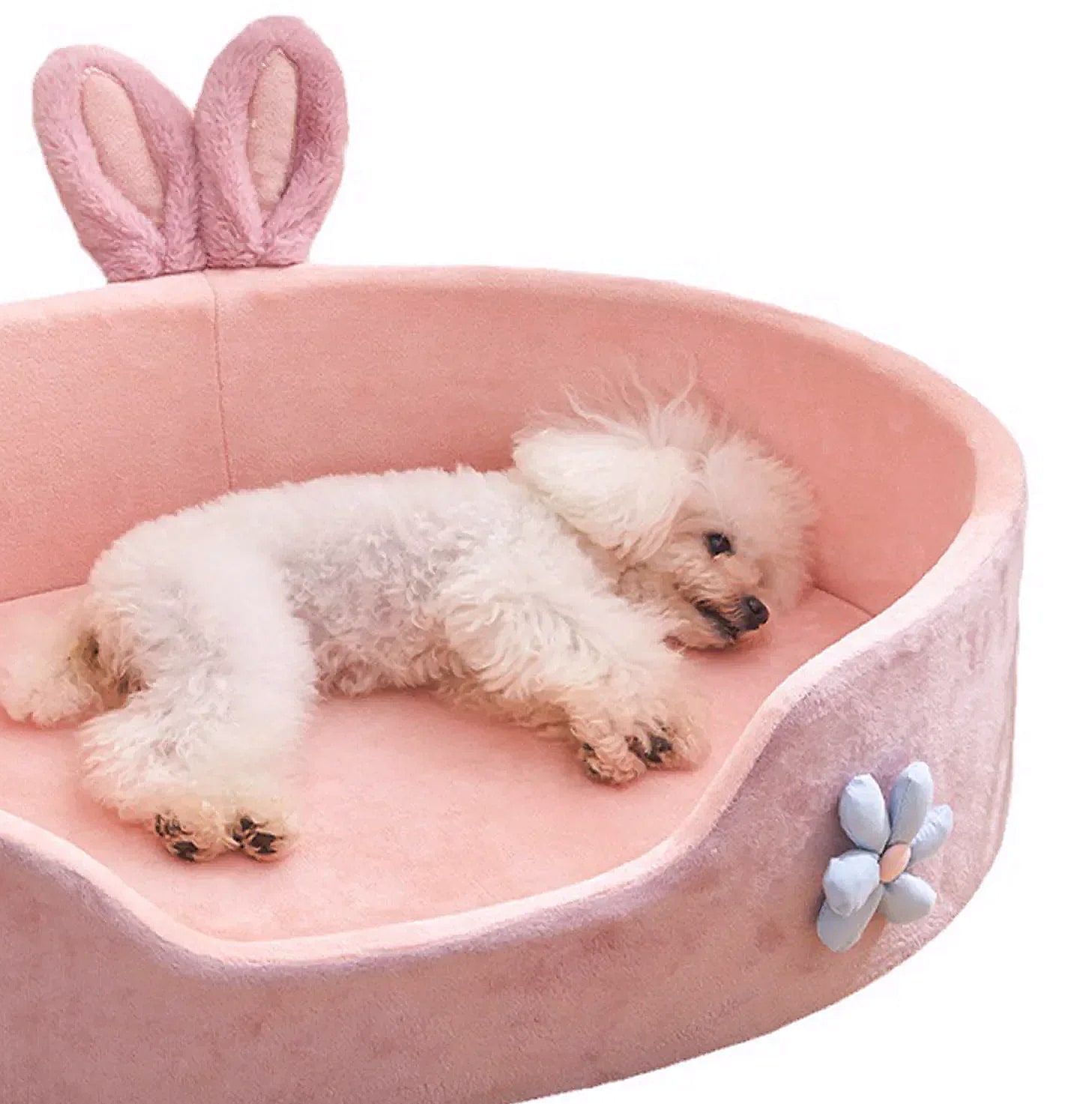 Soft Detachable Pet Bed for Dogs and Cats, Washable — scale reference
