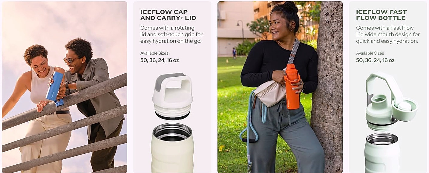 Stanley Quencher H2.0 30 oz Insulated Tumbler with Straw — parts overview