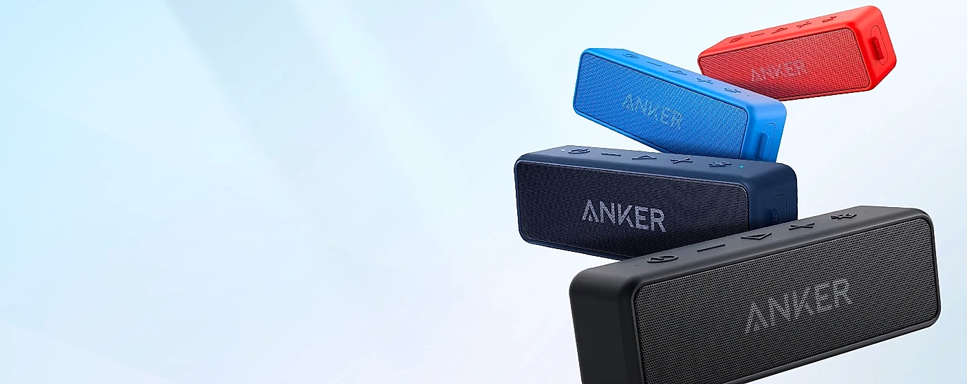 Anker Soundcore 2 Portable Bluetooth Speaker, 24hr Battery — feature highlights