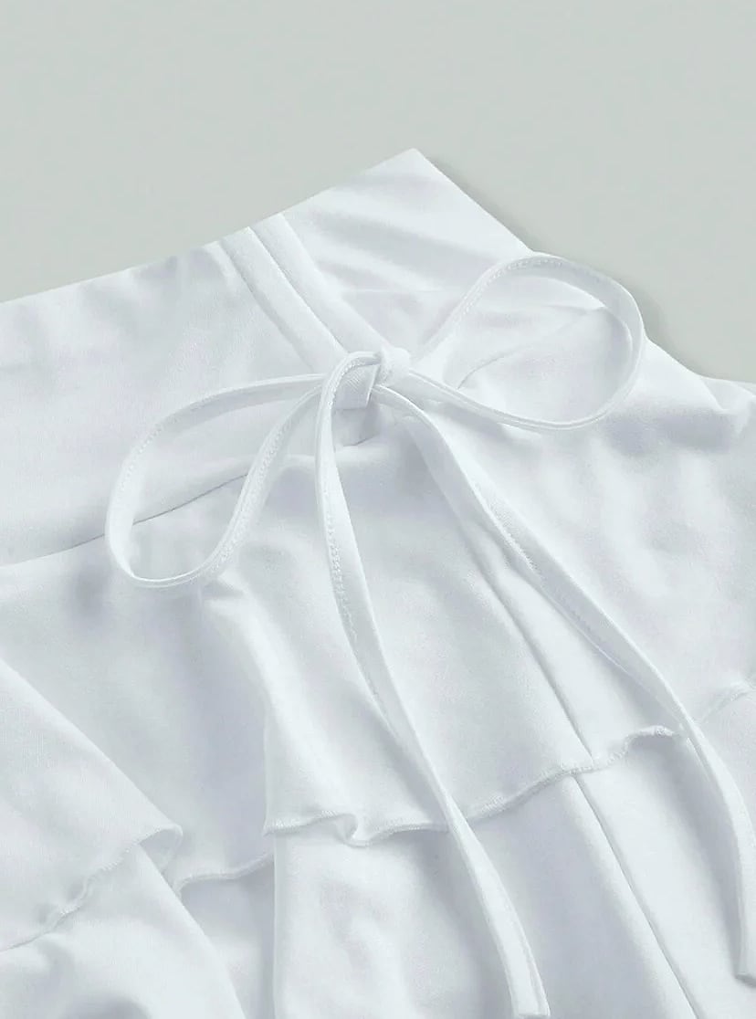 Soqoool High Waist Solid Color Short Skirt for Women — build progress