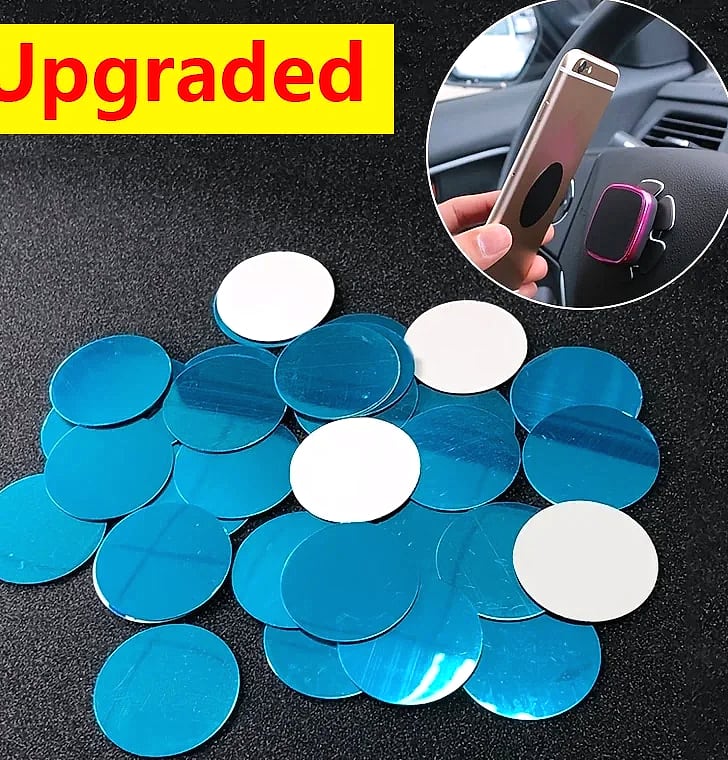 6-Pack Round Magnetic Phone Mount Universal Car Holder — package contents