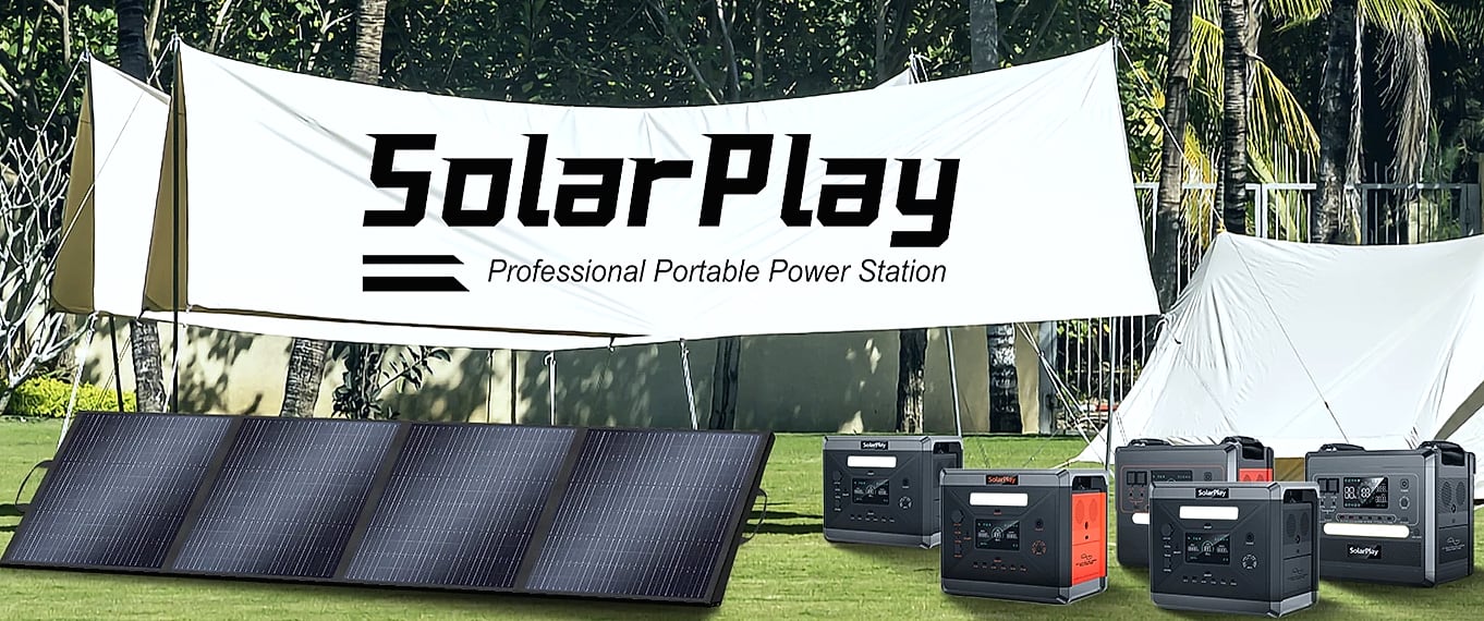 SOLARPLAY Q2402M 2500W Portable Power Station 2300Wh — package contents