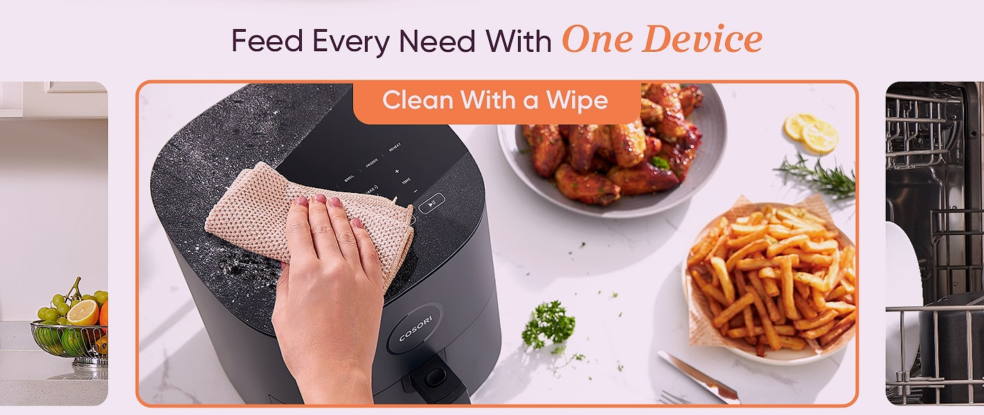 Cosori Air Fryer Pro 5QT Compact with Ceramic Basket — build progress